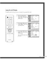 Preview for 75 page of Samsung HLP5085W - 50" Rear Projection TV Instruction Manual