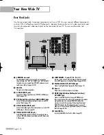 Preview for 14 page of Samsung HLR4266WX - 42" Rear Projection TV Owner'S Instructions Manual