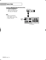 Preview for 26 page of Samsung HLR4266WX - 42" Rear Projection TV Owner'S Instructions Manual