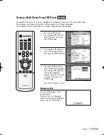 Preview for 75 page of Samsung HLR4266WX - 42" Rear Projection TV Owner'S Instructions Manual