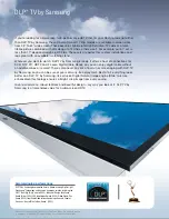 Предварительный просмотр 2 страницы Samsung HLR5067WX Brochure