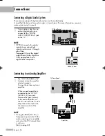 Preview for 26 page of Samsung HLR5668W - 56" Rear Projection TV Owner'S Instructions Manual