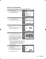 Предварительный просмотр 39 страницы Samsung HLR5668W - 56" Rear Projection TV Owner'S Instructions Manual