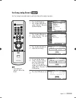 Предварительный просмотр 51 страницы Samsung HLR5668W - 56" Rear Projection TV Owner'S Instructions Manual