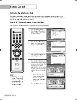 Preview for 60 page of Samsung HLR5668W - 56" Rear Projection TV Owner'S Instructions Manual