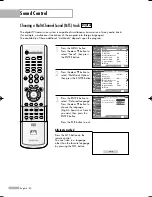 Предварительный просмотр 80 страницы Samsung HLR5668W - 56" Rear Projection TV Owner'S Instructions Manual