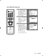 Preview for 91 page of Samsung HLR5668W - 56" Rear Projection TV Owner'S Instructions Manual