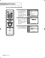 Предварительный просмотр 96 страницы Samsung HLR5668W - 56" Rear Projection TV Owner'S Instructions Manual