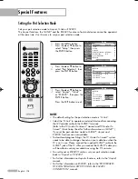 Preview for 104 page of Samsung HLR5668W - 56" Rear Projection TV Owner'S Instructions Manual