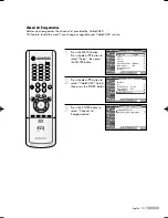 Предварительный просмотр 107 страницы Samsung HLR5668W - 56" Rear Projection TV Owner'S Instructions Manual