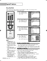 Предварительный просмотр 108 страницы Samsung HLR5668W - 56" Rear Projection TV Owner'S Instructions Manual