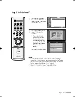 Предварительный просмотр 109 страницы Samsung HLR5668W - 56" Rear Projection TV Owner'S Instructions Manual