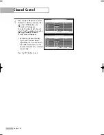 Preview for 52 page of Samsung HLS5686WX - 56" Rear Projection TV Owner'S Instructions Manual