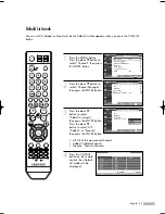 Preview for 53 page of Samsung HLS5686WX - 56" Rear Projection TV Owner'S Instructions Manual