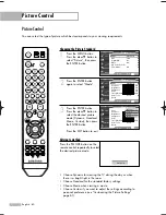 Preview for 60 page of Samsung HLS5686WX - 56" Rear Projection TV Owner'S Instructions Manual