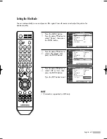 Preview for 69 page of Samsung HLS5686WX - 56" Rear Projection TV Owner'S Instructions Manual