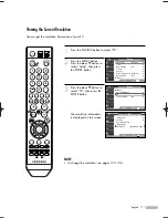 Preview for 111 page of Samsung HLS5686WX - 56" Rear Projection TV Owner'S Instructions Manual