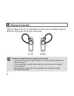 Preview for 10 page of Samsung HM1100 Manual