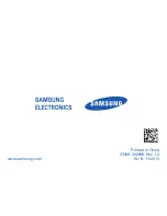 Preview for 149 page of Samsung HM1100 Manual