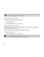 Предварительный просмотр 14 страницы Samsung HM1600 User Manual