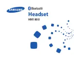 Samsung HM1800 Manual предпросмотр