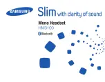 Preview for 1 page of Samsung HM3100 Manual