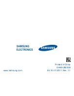 Preview for 161 page of Samsung HM3100 User Manual