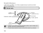 Предварительный просмотр 104 страницы Samsung HM3600 Manual