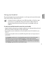 Preview for 11 page of Samsung HM3700 Manual
