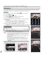 Предварительный просмотр 58 страницы Samsung HMX-E10 User Manual