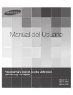 Samsung HMX-E10BN Manual Del Usuario preview