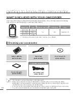 Preview for 20 page of Samsung HMX-E10BN User Manual