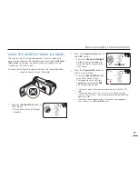 Preview for 27 page of Samsung HMX-F800BP User Manual