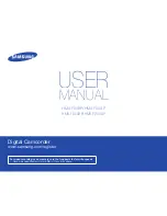 Предварительный просмотр 1 страницы Samsung HMX-F80BP User Manual