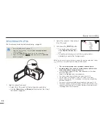 Предварительный просмотр 38 страницы Samsung HMX-F80BP User Manual