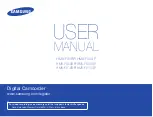 Samsung HMX-F810BP User Manual preview