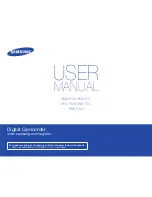 Предварительный просмотр 1 страницы Samsung HMX-F90BN/XAA User Manual