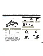 Preview for 13 page of Samsung HMX-F90BN Manual Del Usuario