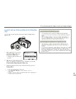 Preview for 25 page of Samsung HMX-F90BN Manual Del Usuario