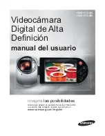 Samsung HMX H100 - Camcorder - 1080i Manual Del Usuario preview