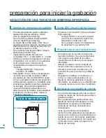 Preview for 38 page of Samsung HMX H100 - Camcorder - 1080i Manual Del Usuario