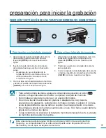 Предварительный просмотр 37 страницы Samsung HMX H100 - Camcorder - 1080i (Spanish) Manual Del Usuario