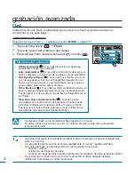 Предварительный просмотр 72 страницы Samsung HMX H100 - Camcorder - 1080i (Spanish) Manual Del Usuario