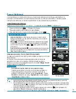 Предварительный просмотр 73 страницы Samsung HMX H100 - Camcorder - 1080i (Spanish) Manual Del Usuario