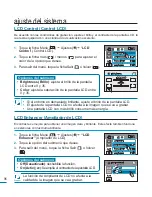 Предварительный просмотр 96 страницы Samsung HMX H100 - Camcorder - 1080i (Spanish) Manual Del Usuario