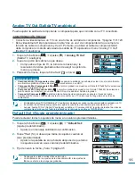 Предварительный просмотр 105 страницы Samsung HMX H100 - Camcorder - 1080i (Spanish) Manual Del Usuario