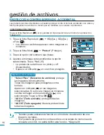 Предварительный просмотр 114 страницы Samsung HMX H100 - Camcorder - 1080i (Spanish) Manual Del Usuario