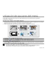 Preview for 63 page of Samsung HMX-H106SN Manual Del Usuario