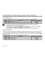 Preview for 102 page of Samsung HMX-H106SN Manual Del Usuario