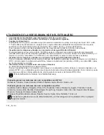 Preview for 128 page of Samsung HMX-H106SN Manual Del Usuario